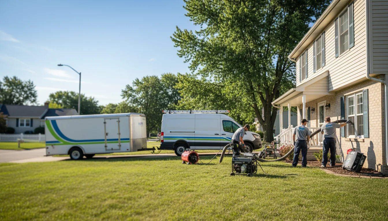 Flooded Basement Restoration And Cleanup With Repair in Red Cloud, NE near me
